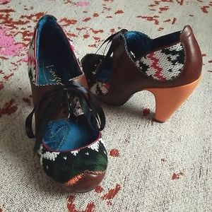 Irregular Choice Knitted Heels